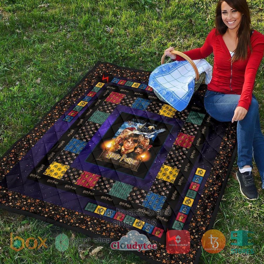 harry potter movies quilt blanket 4 18091
