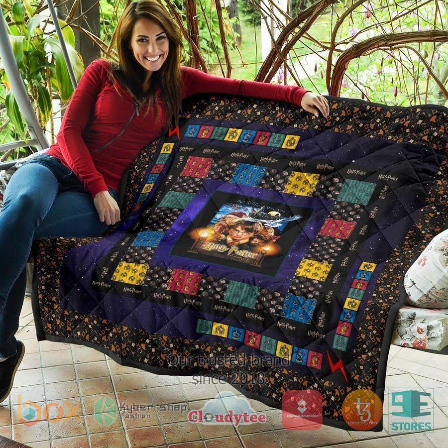 harry potter movies quilt blanket 5 55480