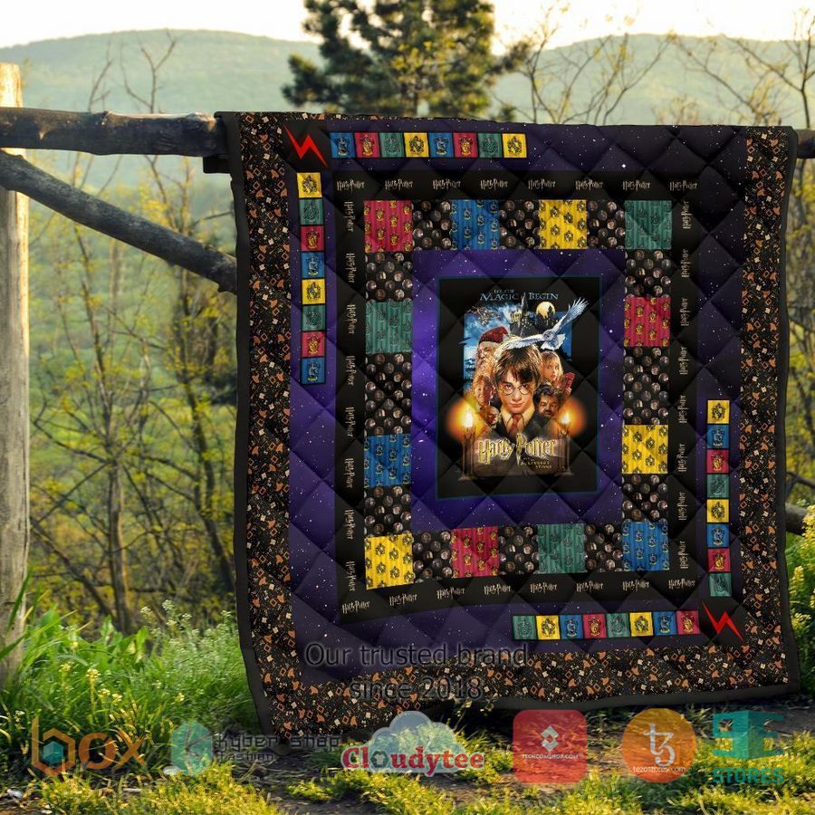 harry potter movies quilt blanket 6 16118