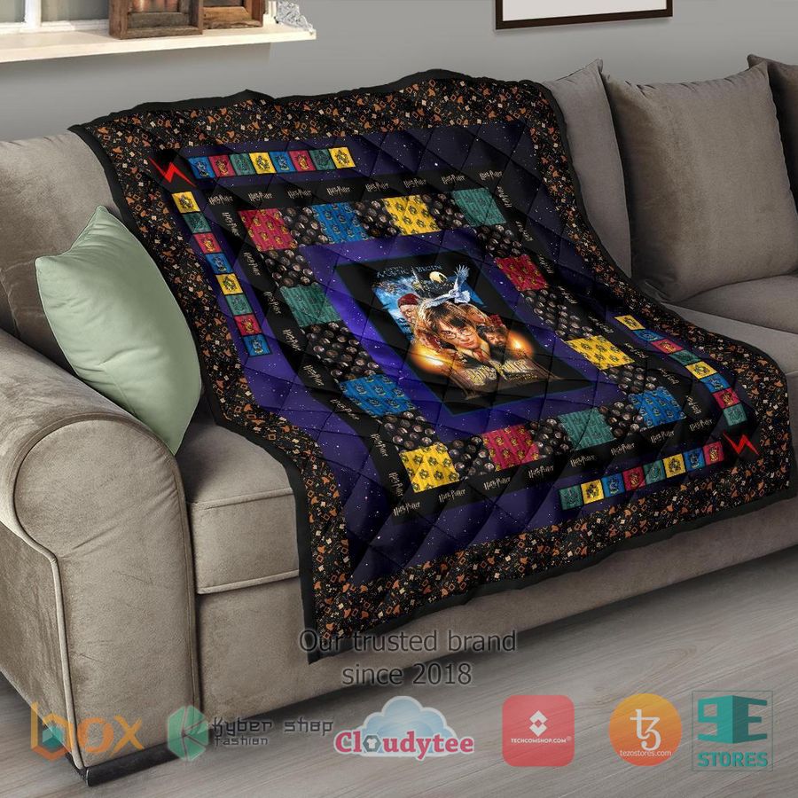 harry potter movies quilt blanket 8 89040