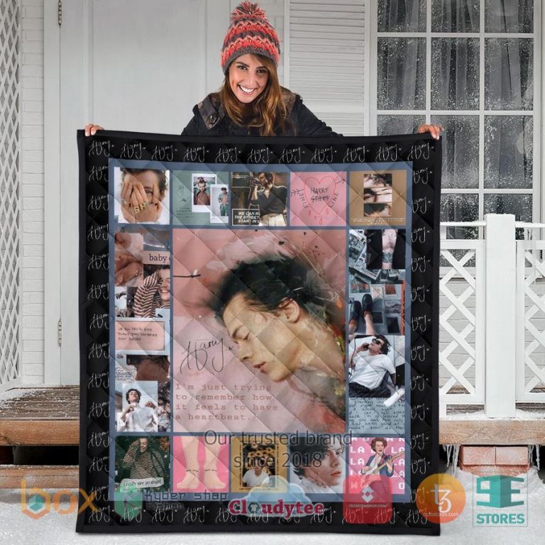 harry styles music quilt blanket 3 78699