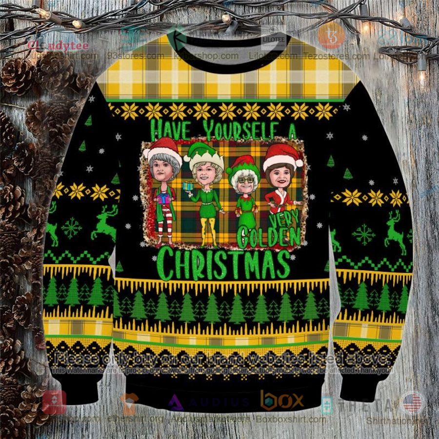 have yourself a very golden christmas sweatshirt sweater 1 38291