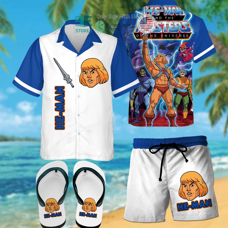 he man and the masters of the universe hawaiian shirt shorts 1 93908