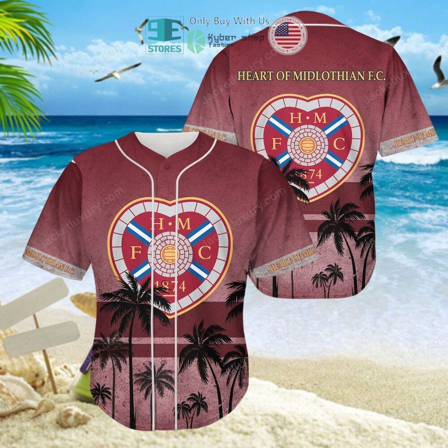 heart of midlothian football club hawaii shirt shorts 5 17076