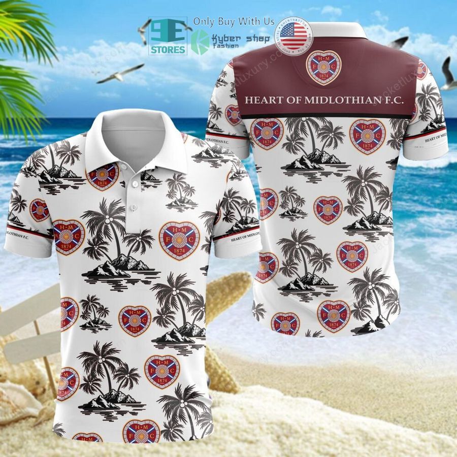 heart of midlothian football club heat hawaii shirt shorts 7 66538