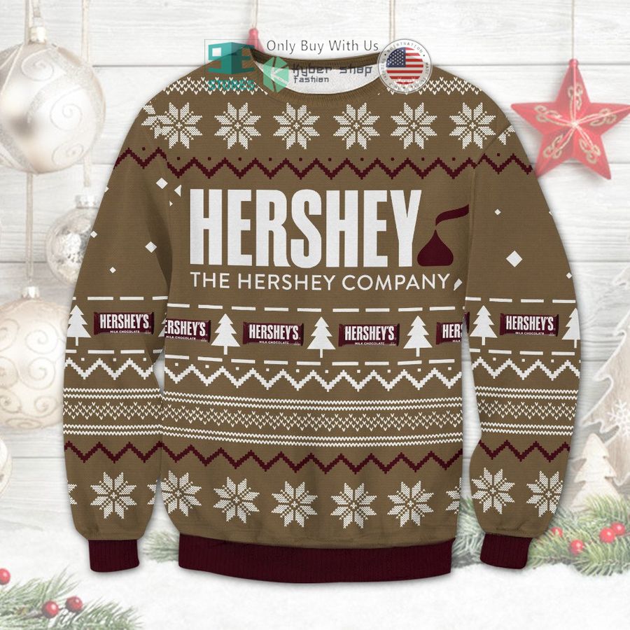 hershey company christmas sweatshirt sweater 1 25160