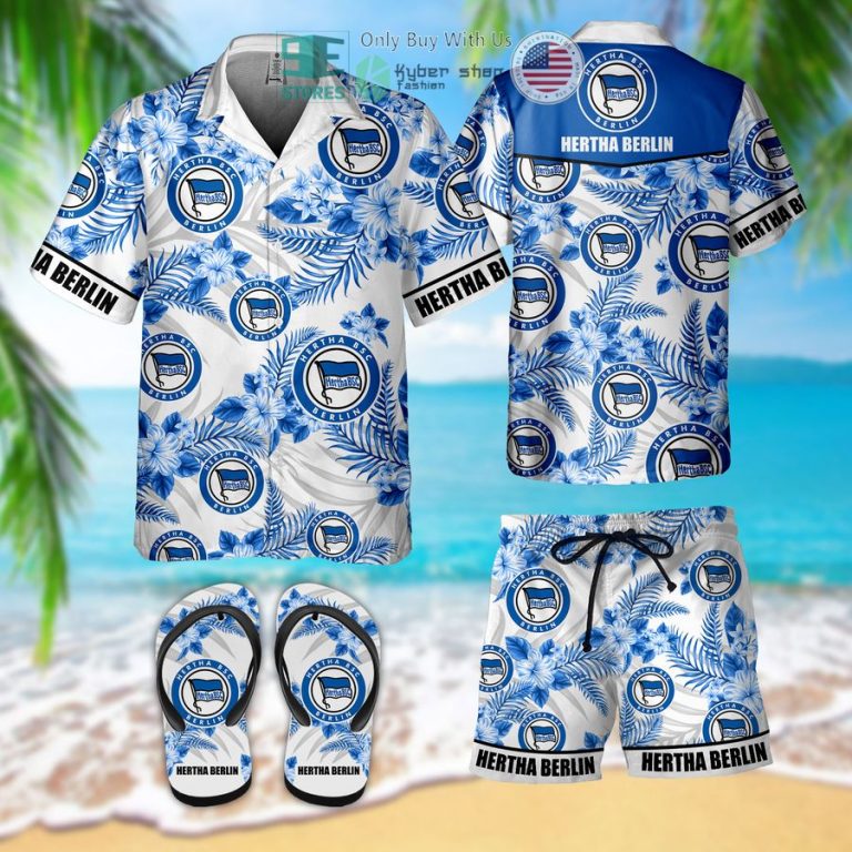 hertha berlin hawaii shirt shorts 1 86006