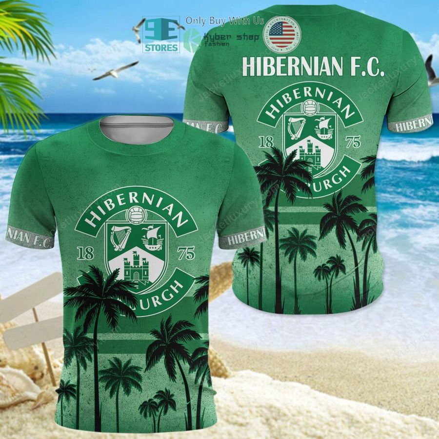 hibernian football club hawaii shirt shorts 8 8227