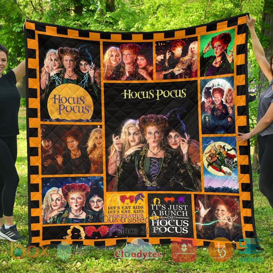 hocus pocus halloween quilt blanket 1 18053