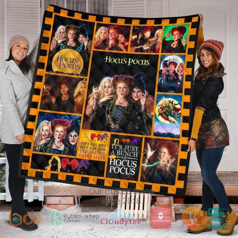 hocus pocus halloween quilt blanket 2 50189