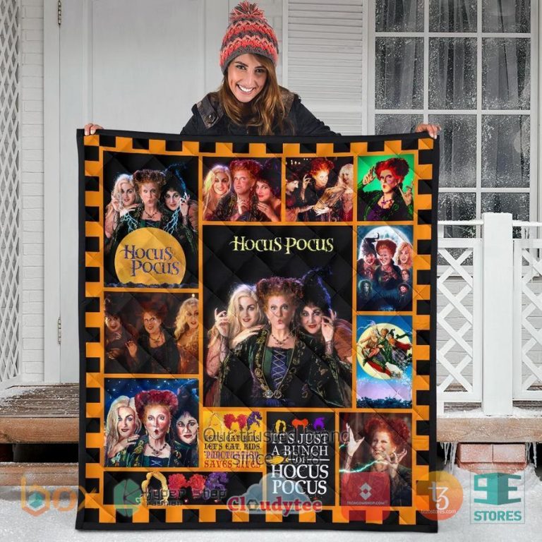 hocus pocus halloween quilt blanket 3 65738