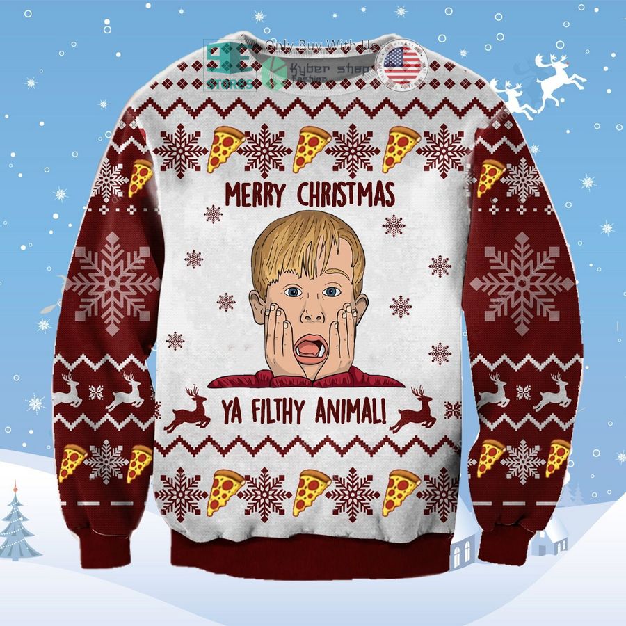 home alone merry christmas ya filthy animali sweatshirt sweater 1 6930