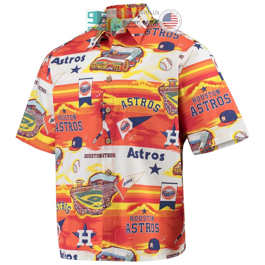 houston astros reyn spooner scenic orange hawaiian shirt 2 35132