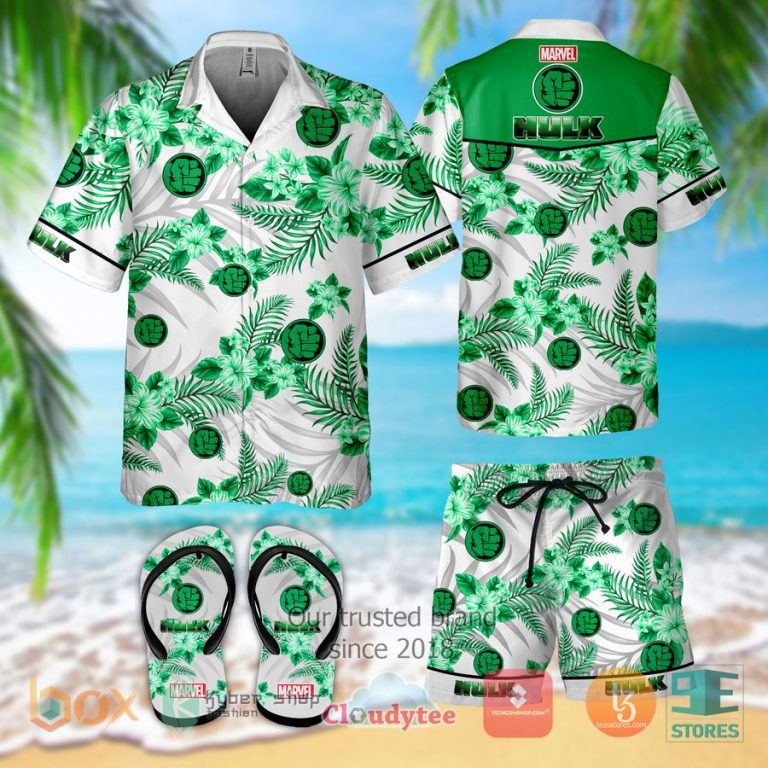 hulk bruce banner hawaiian shirt shorts 1 1865