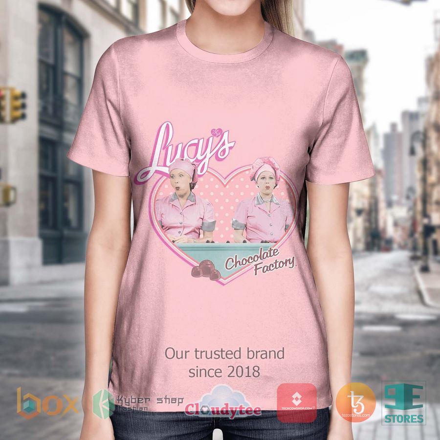 i love lucy chocolate factory 3d t shirt 1 34288