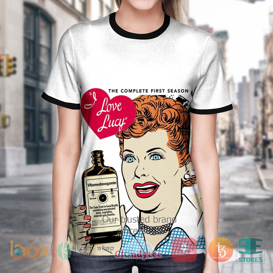 i love lucy the complete first season 3d t shirt 1 32804