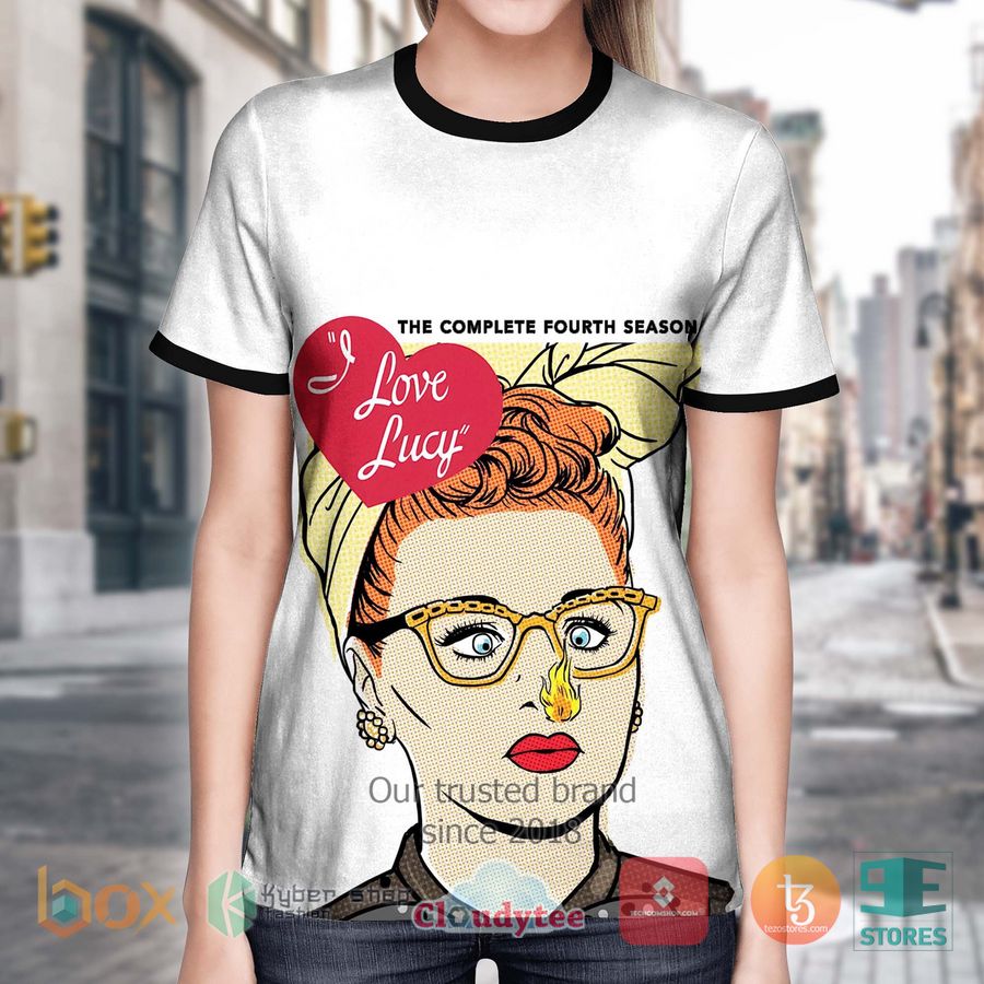 i love lucy the complete fourth season 3d t shirt 1 34866