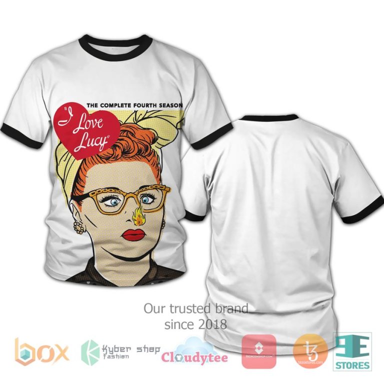 i love lucy the complete fourth season 3d t shirt 3 56598