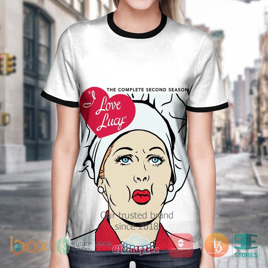i love lucy the complete second season 3d t shirt 1 19839