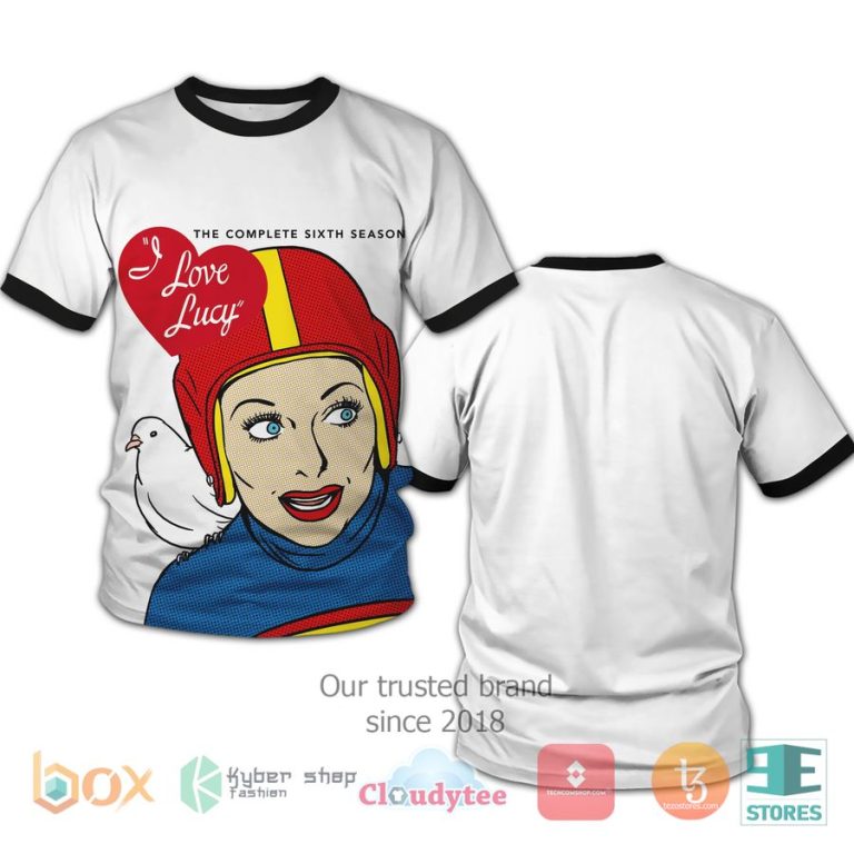 i love lucy the complete sixth season 3d t shirt 3 94667