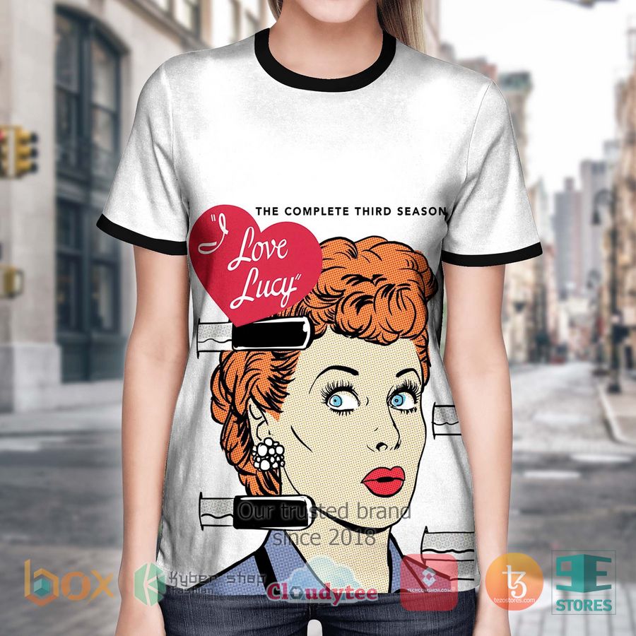 i love lucy the complete third season 3d t shirt 1 75061