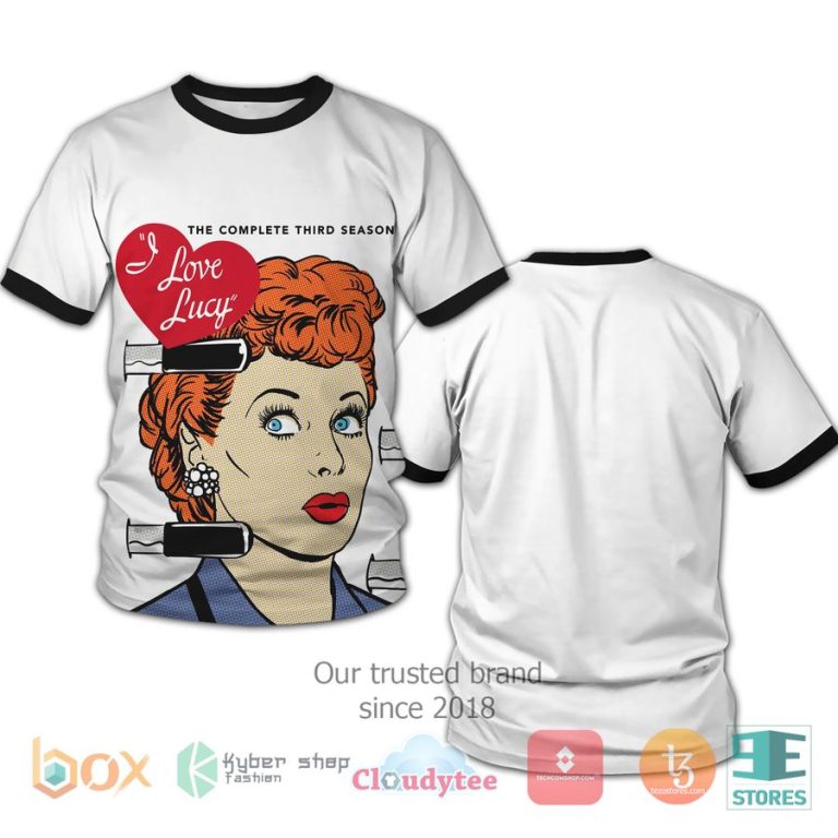 i love lucy the complete third season 3d t shirt 3 89866