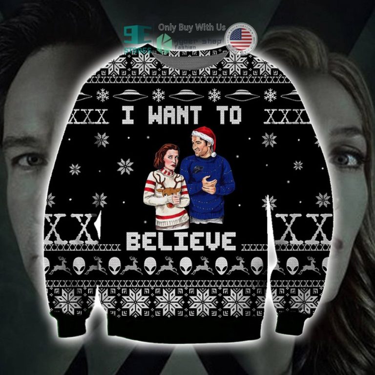 i want to believe black sweatshirt sweater 1 68767