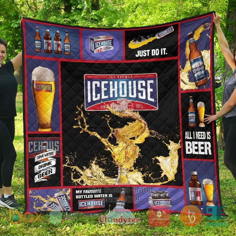 icehouse beer all i need is beer quilt blanket 2 78035