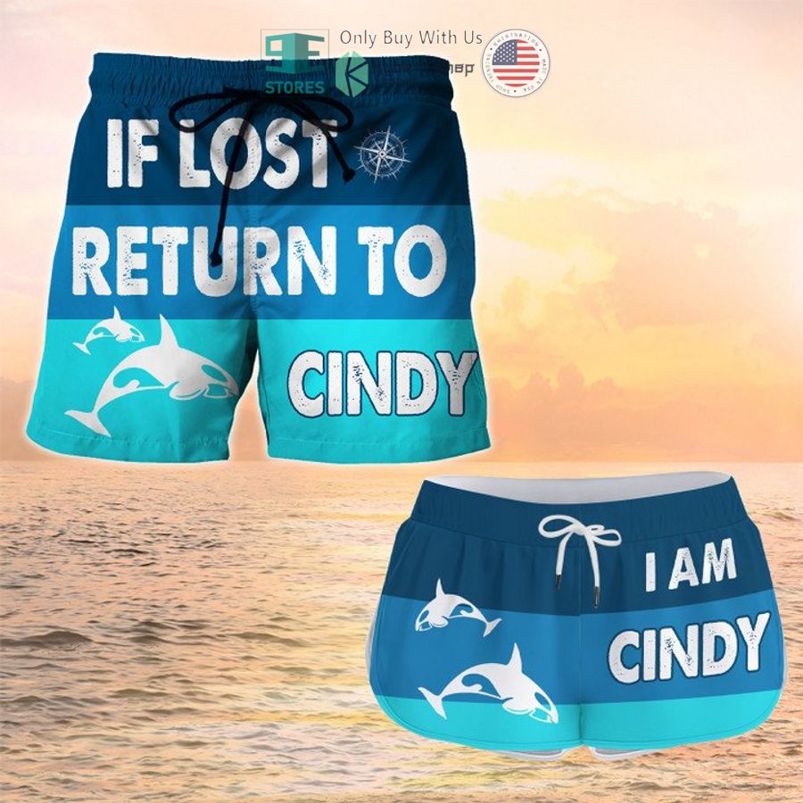if lost return to cindy i am cindy couple shorts 1 31712