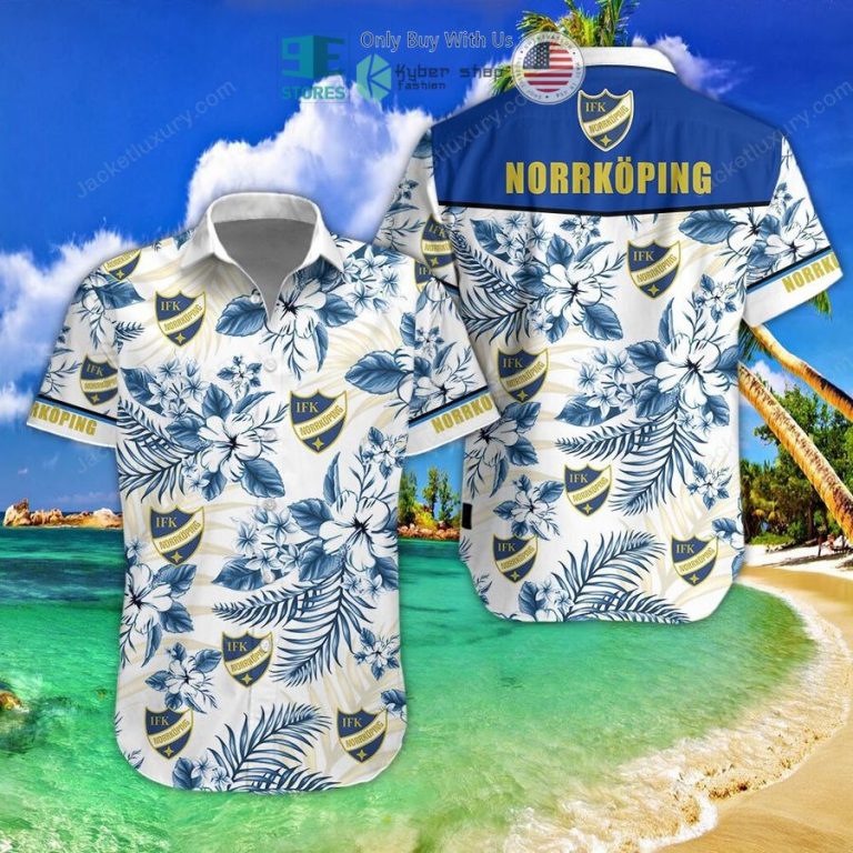 ifk goteborg hibiscus hawaii shirt shorts 1 89814