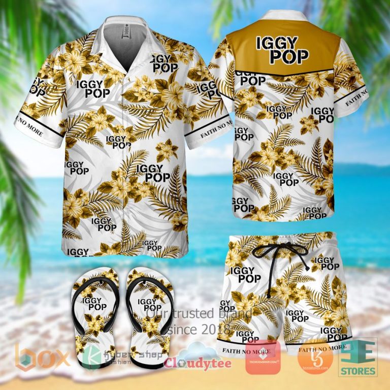 iggy pop hawaiian shirt shorts 1 18711