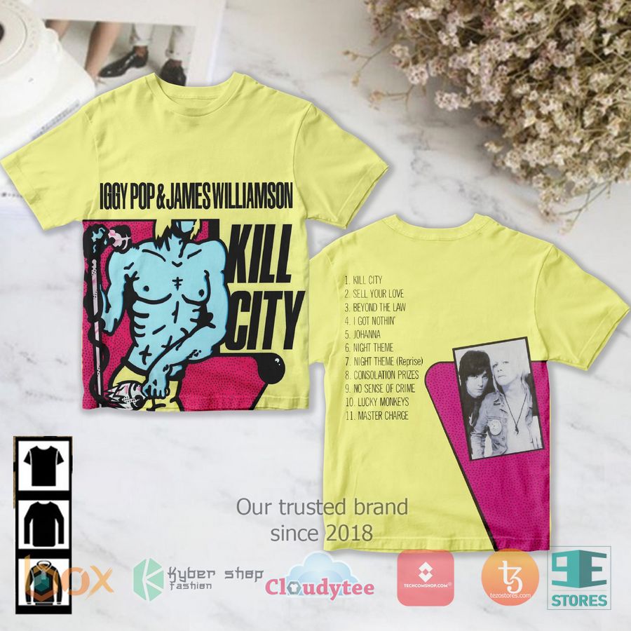 iggy pop kill city album 3d t shirt 1 71098