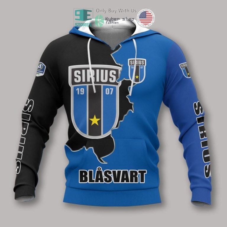 ik sirius fotboll blasvart 3d shirt hoodie 2 34101