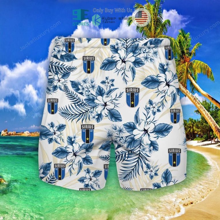 ik sirius fotboll flowers hawaiian shirt shorts 2 46069