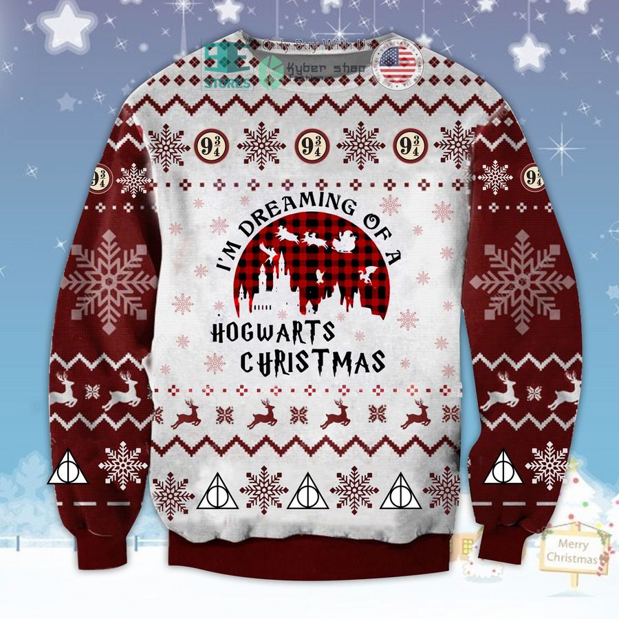 im dreaming of a hogwarts christmas sweatshirt sweater 1 32979