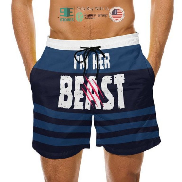 im her beast im his beauty couple shorts 2 52340