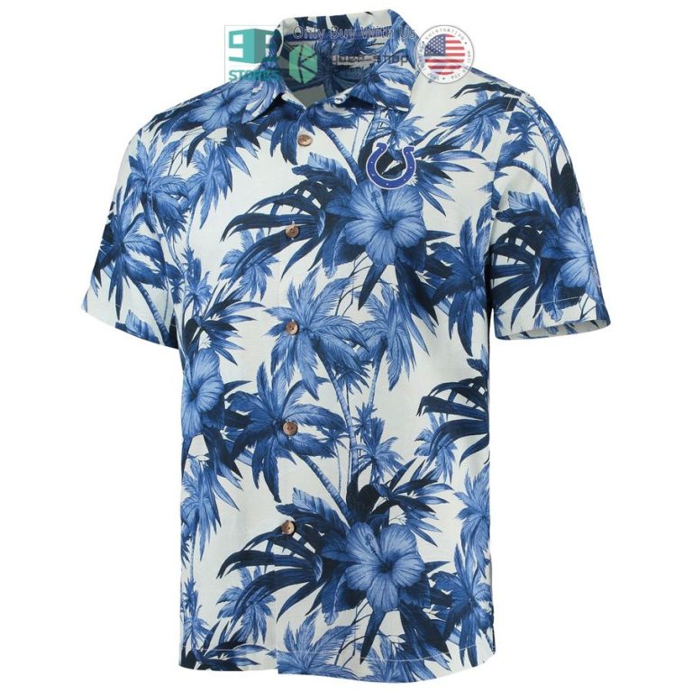 indianapolis colts tommy bahama sport harbor island hibiscus camp royal hawaiian shirt 2 69504