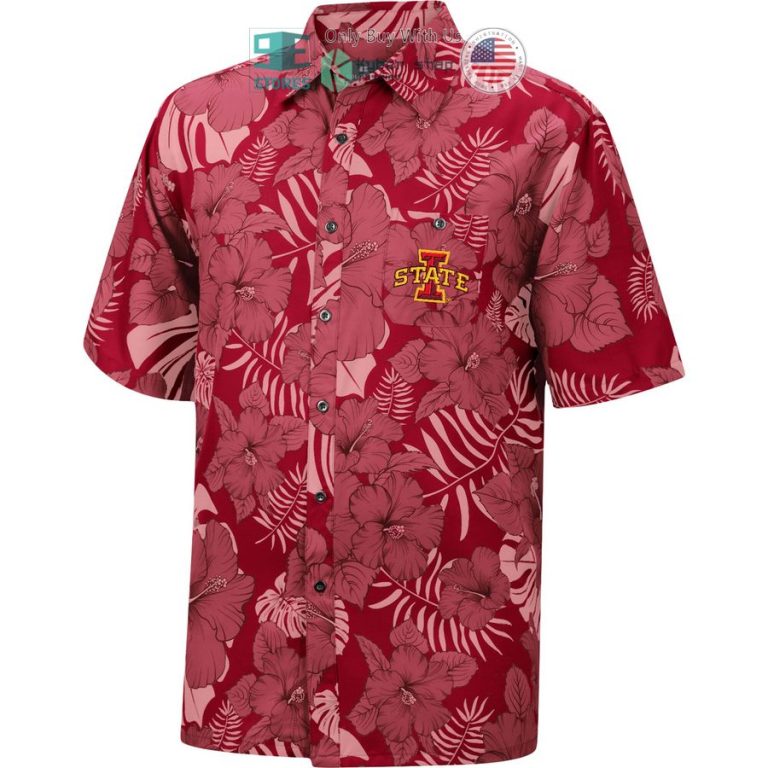 iowa state cyclones colosseum the dude camp cardinal hawaiian shirt 2 10633