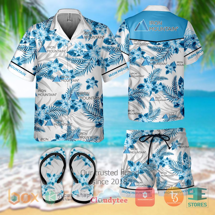 iron mountain hawaiian shirt shorts 1 22572