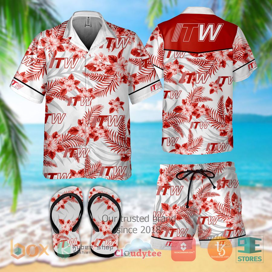 itw hawaiian shirt shorts 1 34115