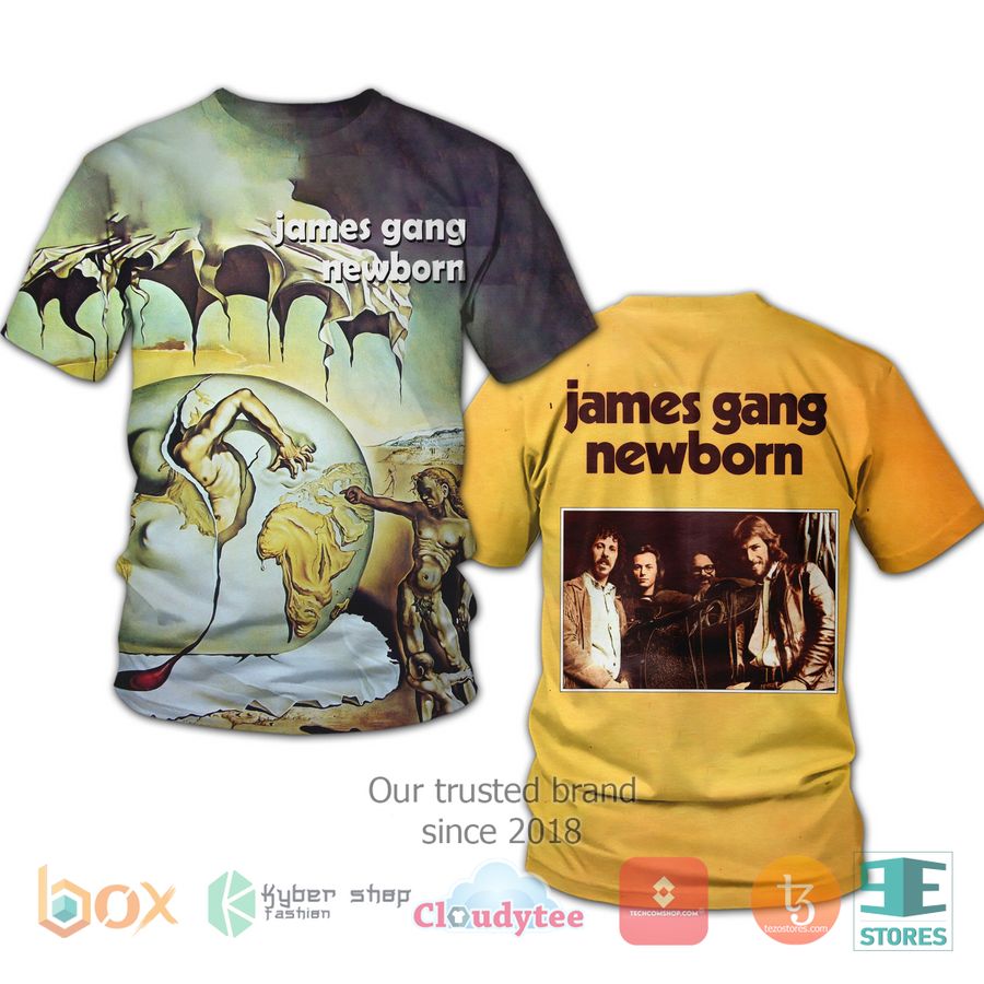 james gang band newborn album 3d t shirt 1 5338