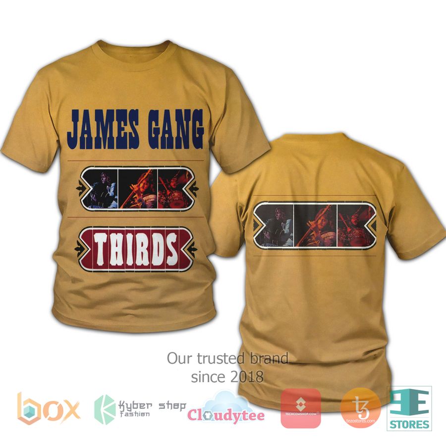 james gang band thirds album 3d t shirt 1 9605