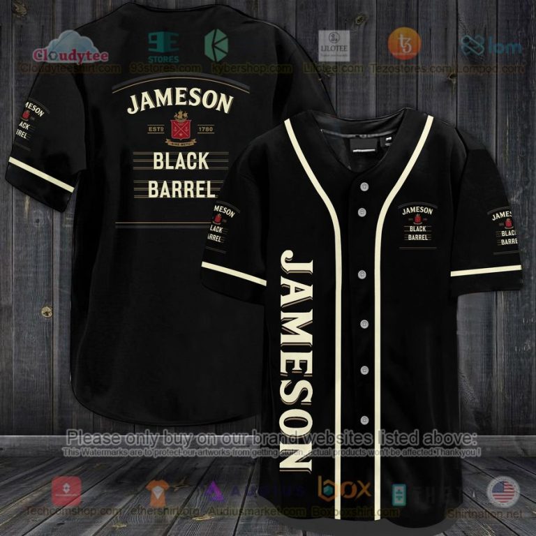 jameson black barrel baseball jersey 1 90508