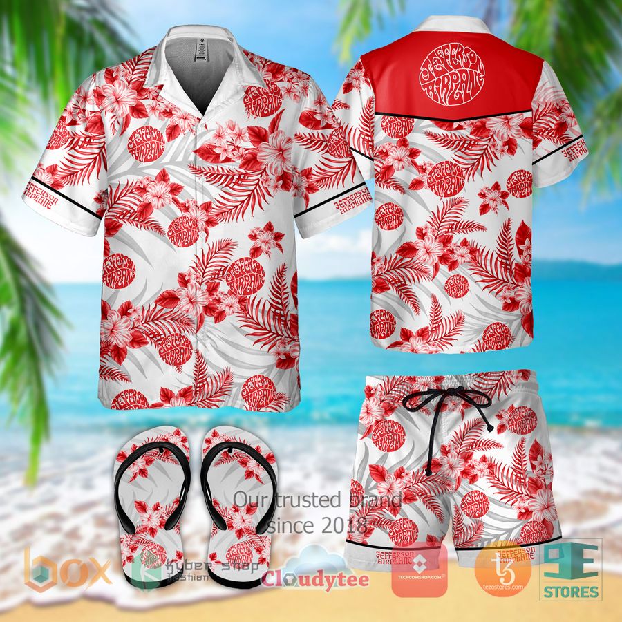 jefferson airplane hawaiian shirt shorts 1 43314