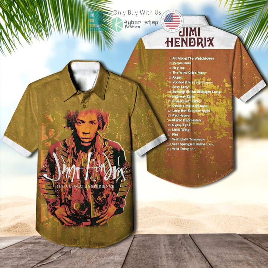 jimi hendrix the ultimate experience album hawaiian shirt 1 25729
