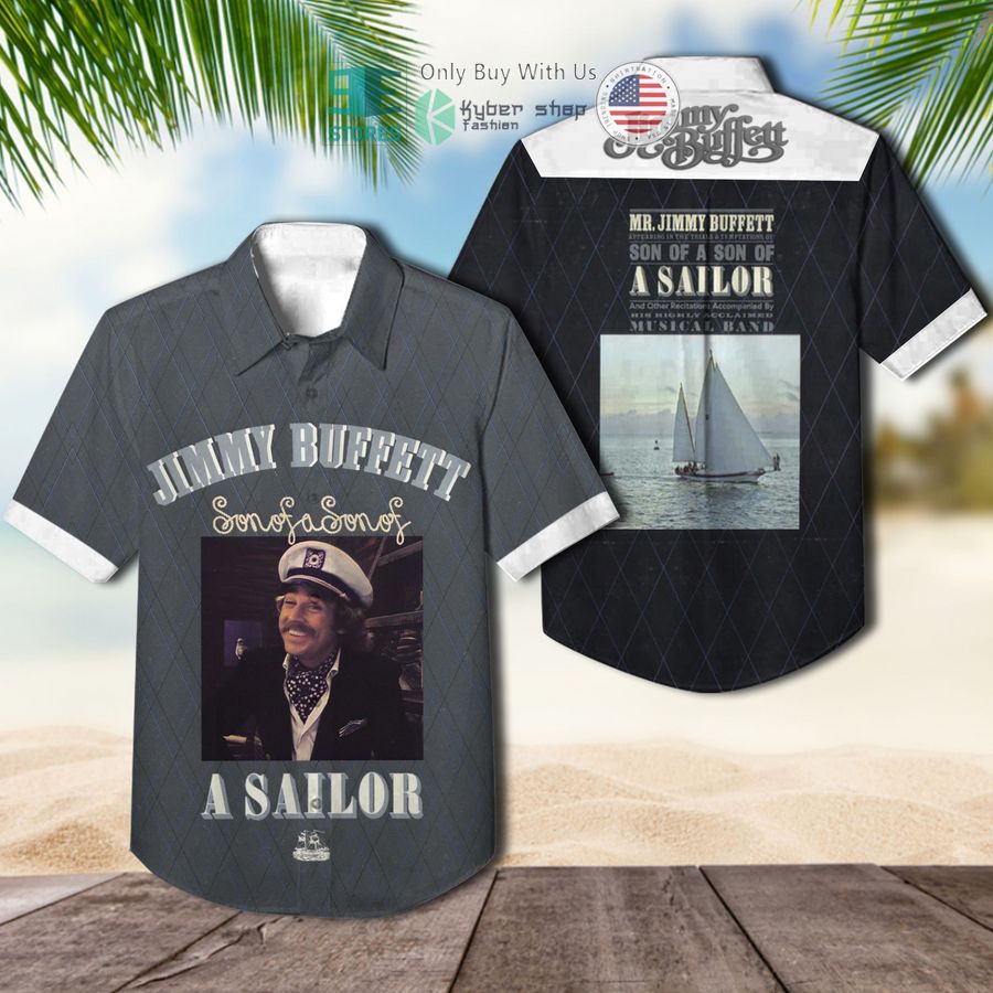 jimmy buffett son of a son of a sailor album hawaiian shirt 1 721