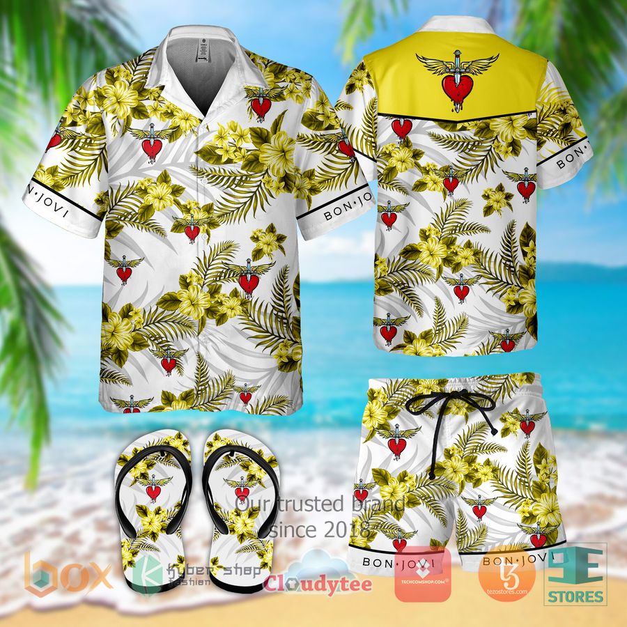 jon bon jovi band hawaiian shirt shorts 1 35835