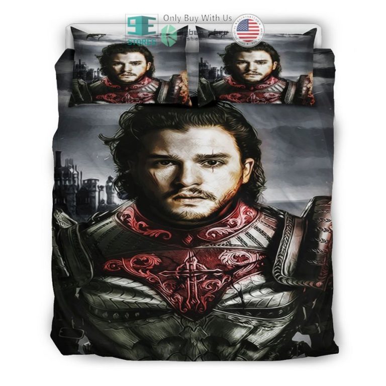 jon snow game of thrones bedding set 3 53436