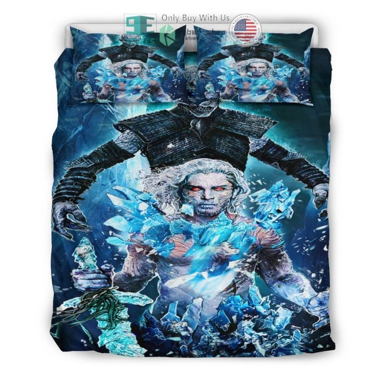 jon snow the night king game of thrones bedding set 3 3596