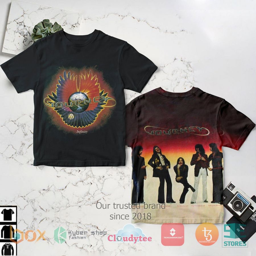 journey band infinity album 3d t shirt 1 16867